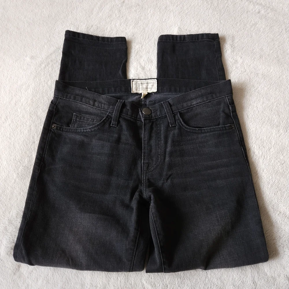 🇺🇸 CURRENT/ELLIOTT The Fling Slim Boyfriend Jean Size 25 - Picture 8 of 16